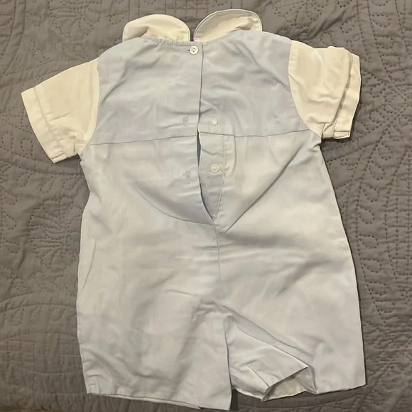 3 Baby Rompers with Animal Embroidery Baby Boy - Picture 10 of 11